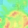 Wimbledon Heights topographic map, elevation, terrain