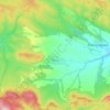 Rish topographic map, elevation, terrain