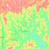 Frei Lagonegro topographic map, elevation, terrain