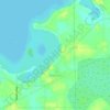 Wahkon topographic map, elevation, terrain
