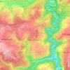 Bundenbach topographic map, elevation, terrain