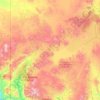 Catron County topographic map, elevation, terrain