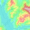 Bethanga topographic map, elevation, terrain