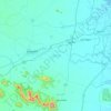 Samraong Tong topographic map, elevation, terrain