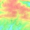 Senlecques topographic map, elevation, terrain