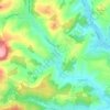 Dittweiler topographic map, elevation, terrain