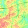 Mount Sterling topographic map, elevation, terrain