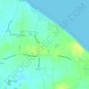 Walcott topographic map, elevation, terrain