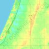 Covert Township topographic map, elevation, terrain