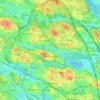 Sundbybergs kommun topographic map, elevation, terrain