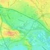 Lydstep Park topographic map, elevation, terrain