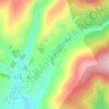 Loch Saugh topographic map, elevation, terrain