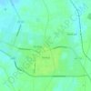 Turtkul topographic map, elevation, terrain