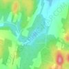 Mud Pond topographic map, elevation, terrain
