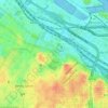 Plaza Francia topographic map, elevation, terrain