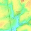 Chemin de l'Église topographic map, elevation, terrain