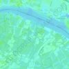 mangroves topographic map, elevation, terrain