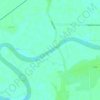 Bago River topographic map, elevation, terrain