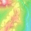 Elfin Lakes topographic map, elevation, terrain