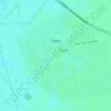Gazli topographic map, elevation, terrain