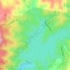Millbrook Reservoir topographic map, elevation, terrain