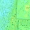 Ward No. (165) topographic map, elevation, terrain