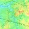 Parc d'Enghien topographic map, elevation, terrain