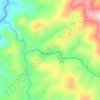 Masango topographic map, elevation, terrain
