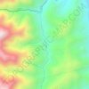 Rungu topographic map, elevation, terrain