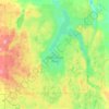 Itasca State Park topographic map, elevation, terrain