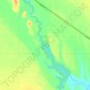 Nickle Lake topographic map, elevation, terrain