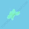 Viirelaid topographic map, elevation, terrain