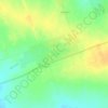 Orly topographic map, elevation, terrain