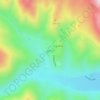 Khinalig topographic map, elevation, terrain