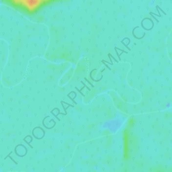 Rio Urucu topographic map, elevation, terrain