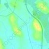 Clare topographic map, elevation, terrain