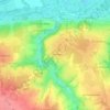 Château de la Turmelière topographic map, elevation, terrain