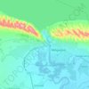 Mingachevir topographic map, elevation, terrain