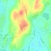 Nash Hill Reservoir Dam topographic map, elevation, terrain