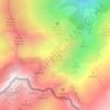 Laquet de la Cabarère topographic map, elevation, terrain