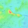 Medicine Bluffs topographic map, elevation, terrain