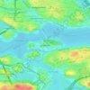 Långholmen topographic map, elevation, terrain