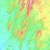 Vijaynagar (Polo) Forest topographic map, elevation, terrain