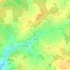 Les Petites Bourgères topographic map, elevation, terrain