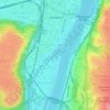 Rheinlache topographic map, elevation, terrain