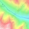 landslide topographic map, elevation, terrain
