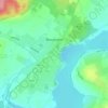 Blessington topographic map, elevation, terrain