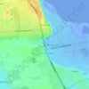 Buzovna topographic map, elevation, terrain