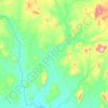Macheke topographic map, elevation, terrain