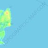 Treeless Islan topographic map, elevation, terrain